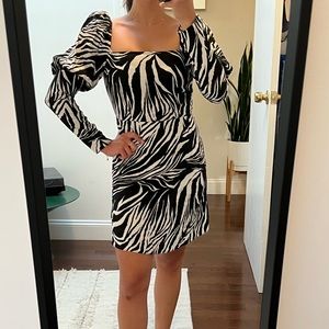 Reclaimed Vintage Zebra Dress